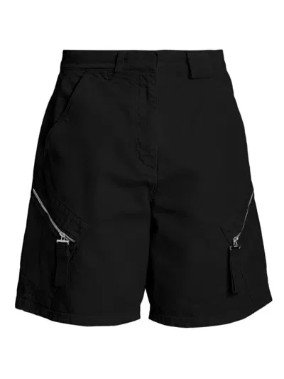 Jacquemus Le Short Marrone Cotton Shorts In Black