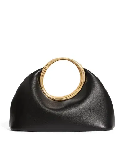 Jacquemus Mini Leather Le Calino Top-handle Bag In Black