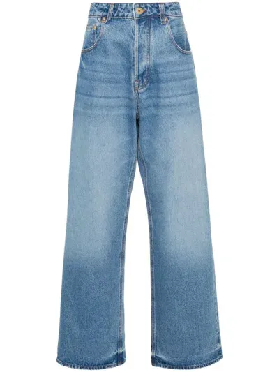 Jacquemus Oversized Jeans In Blue