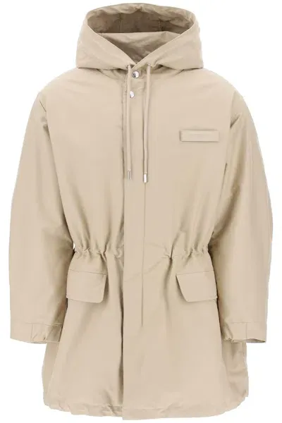 Jacquemus The Marrone Parka In Cream