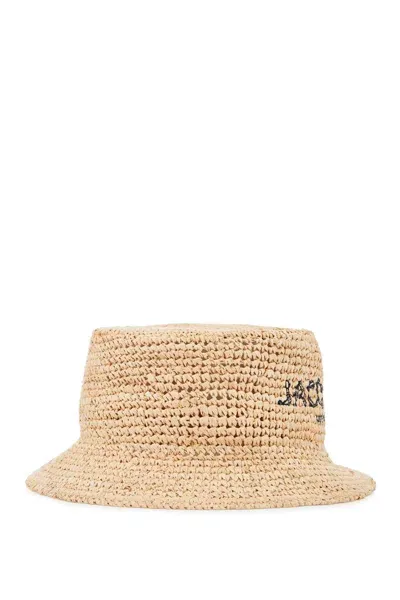 Jacquemus Peach Bucket Hat For A Stylish In Neutrals