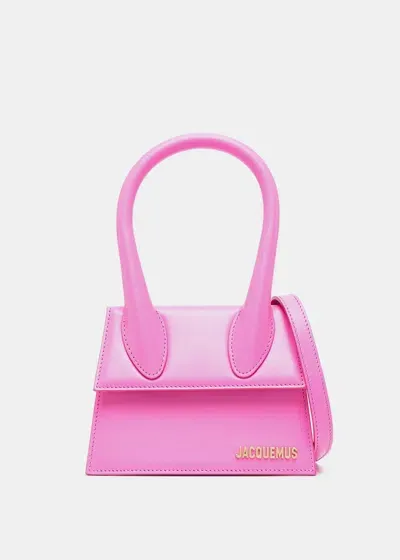 Jacquemus Hand Bags In Neon Pink