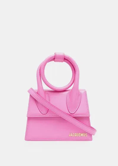 Jacquemus Le Chiquito Noeud Tote Bag In Pink