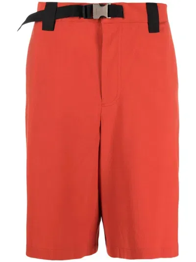 Jacquemus Resort Le Short Meio In Orange