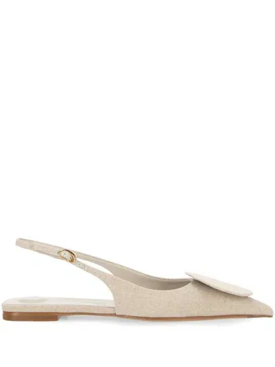 Jacquemus Sandals In Beige