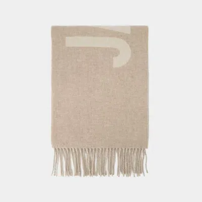 Jacquemus Scarf In Beige