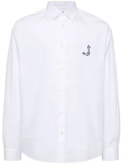 Jacquemus La Chemise Simon Shirt In Logofish