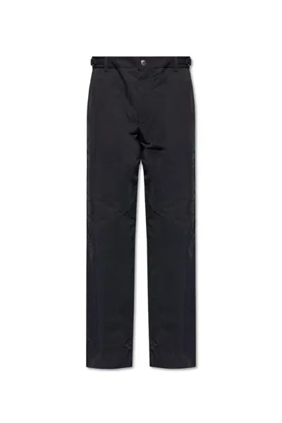 Jacquemus Straight Leg Pants In Black