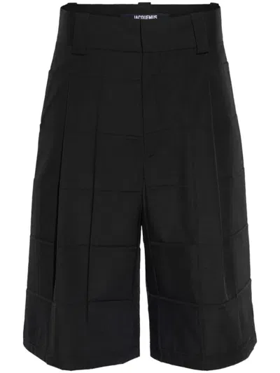 Jacquemus The Navega Shorts In Black