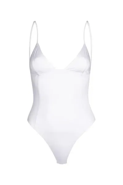 Jacquemus The Spallina Bodysuit In White