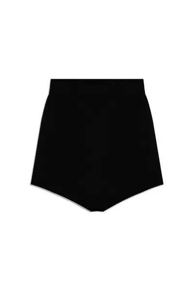 Jacquemus The Spiaggia Knit Shorts In Black