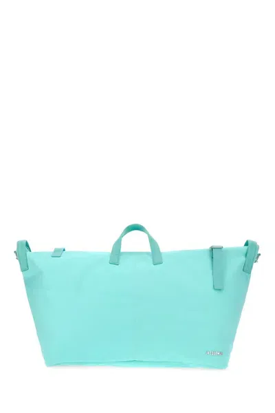 Jacquemus Tiffany Canvas Shopping Bag In 335