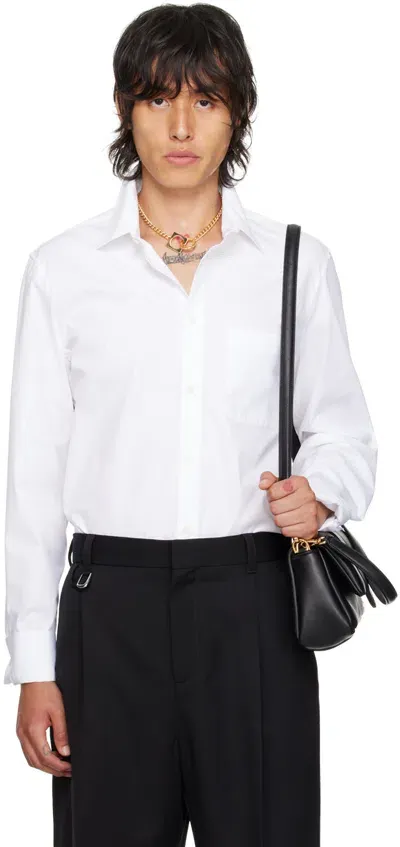 Jacquemus White Les Classiques 'la Chemise De Costume' Shirt In 100 White