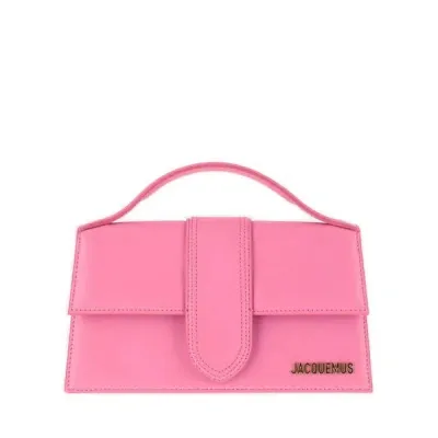 Jacquemus Pink Le Grand Bambino Crossbody Bag In Pink & Purple