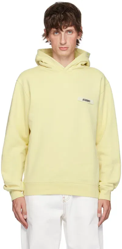 Jacquemus Yellow La Casa 'le Hoodie Gros Grain' Hoodie