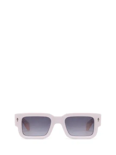 Jacques Marie Mage Ascari Sunglasses In White