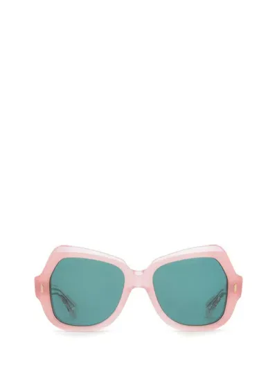 Jacques Marie Mage Butterfly Frame Sunglasses In Pink