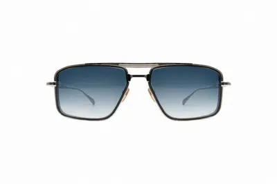 Jacques Marie Mage Earl Square Frame Sunglasses In Pacific