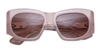 Jacques Marie Mage Nadja - Peach Sunglasses In Pink