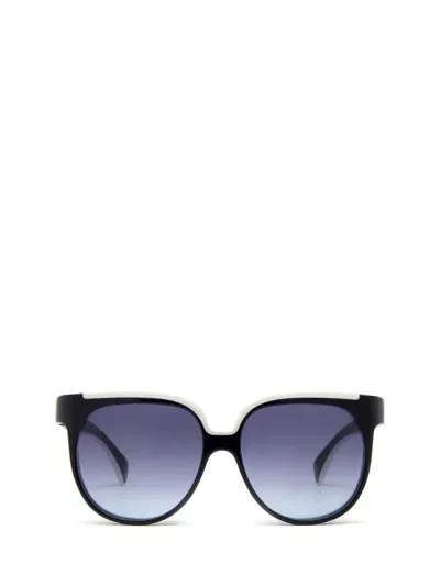 Jacques Marie Mage Sunglasses In Navy