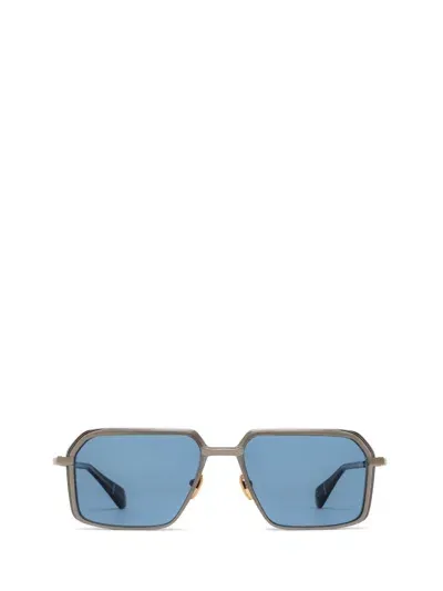 Jacques Marie Mage Sunglasses In Silver Antique