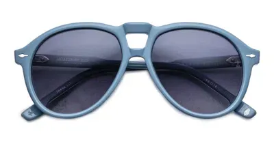 Jacques Marie Mage Valkyrie - Tiger Sunglasses In Blue