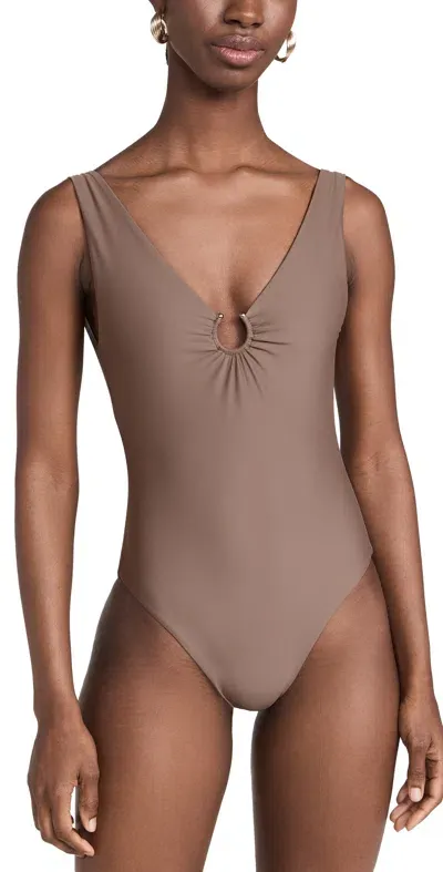 Jade Swim Mara One Piece Nude