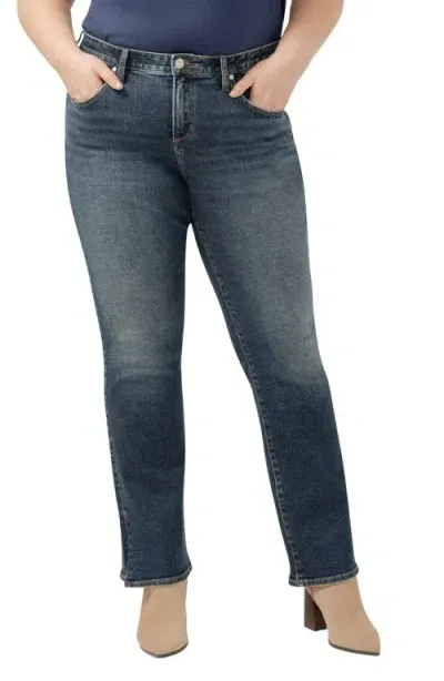 Jag Eloise High Waist Bootcut Jeans In Rosier Blue