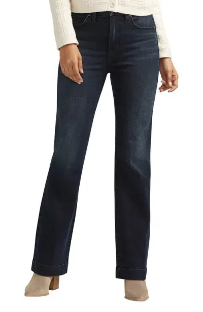 Jag Phoebe High Waist Bootcut Jeans In Bastille Blue