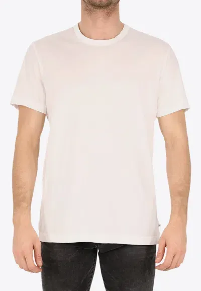 James Perse Cotton T-shirt In White