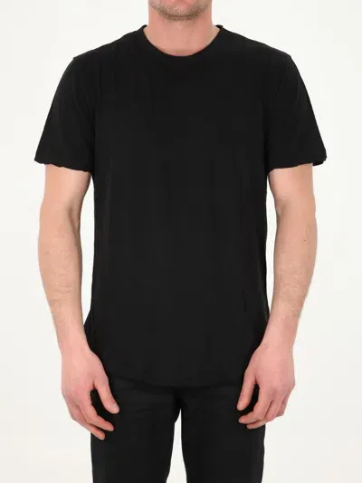 James Perse Black Cotton T-shirt