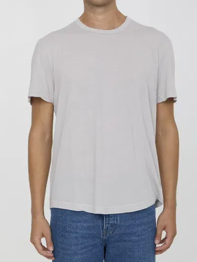 James Perse Cotton T-shirt In Gray