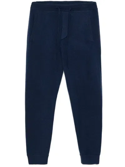 James Perse Cashmere Sweatpants In Blue