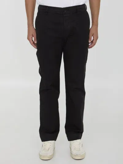 James Perse Rigid Canvas Pants In Black