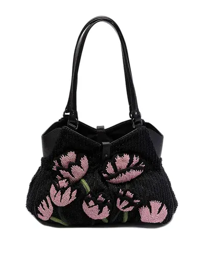 Jamin Puech Tulipa Bag In Black