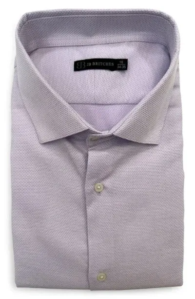 Jb Britches Trim Fit Dress Shirt In Pink