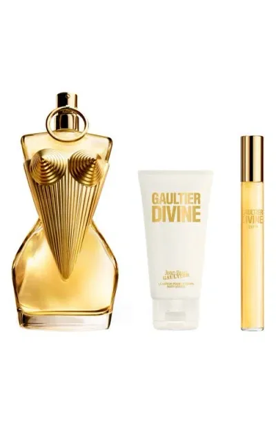 Jean Paul Gaultier Gaultier Divine Eau De Parfum 3-piece Gift Set $223 Value In White