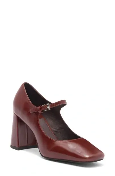 Jeffrey Campbell Bourdin Mary Jane Pump In Brown