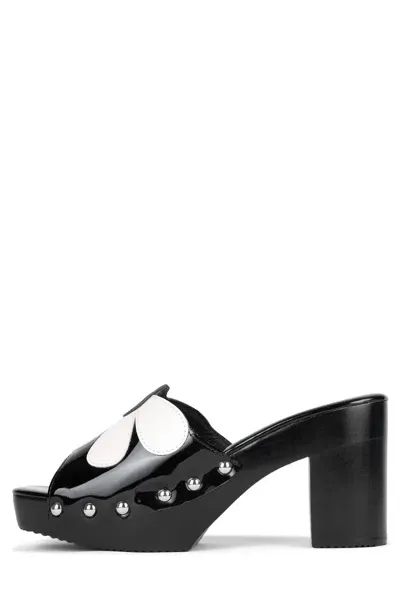 Jeffrey Campbell Amiah Platform Slide Sandal In Black