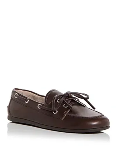 Jeffrey Campbell Women's Boat Loafers In Brown Brush