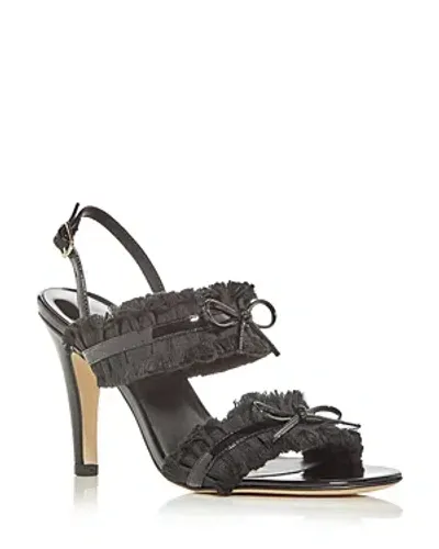 Jeffrey Campbell Women's Nutmeg Slingback Sandals In Black