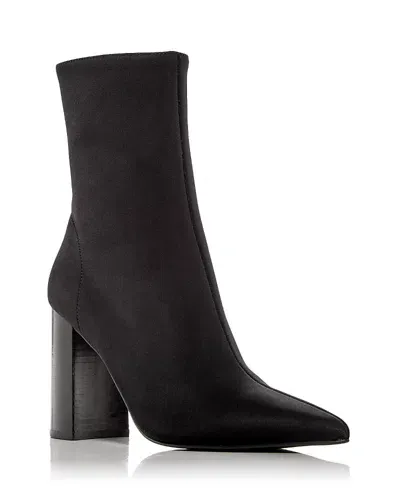 Jeffrey Campbell Siren Bootie In Black Neoprene