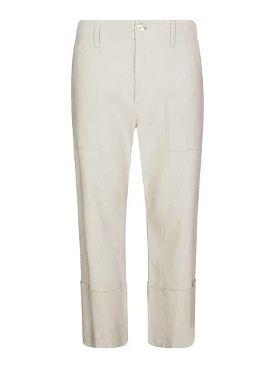 Jejia White Pants In Beige