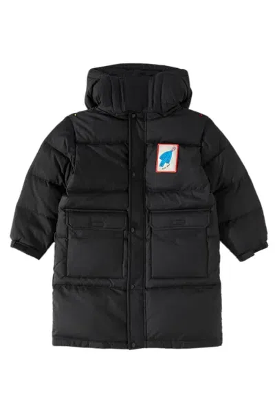 Jellymallow Kids' Down Coat In Black