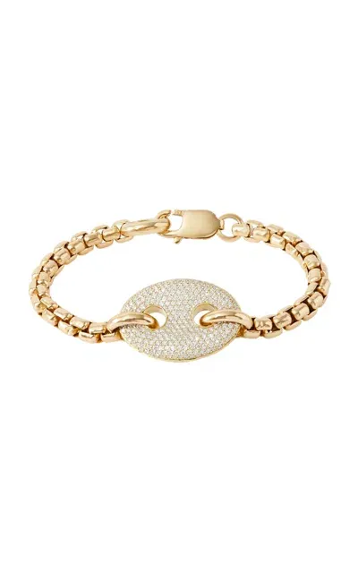 Jenna Blake 18k Yellow Gold Diamond Bracelet