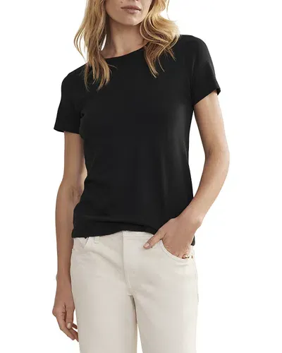 Jenni Kayne Cotton Slim Tee In Black