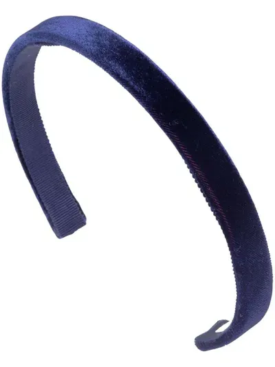 Jennifer Behr Lacey Headband In Blue