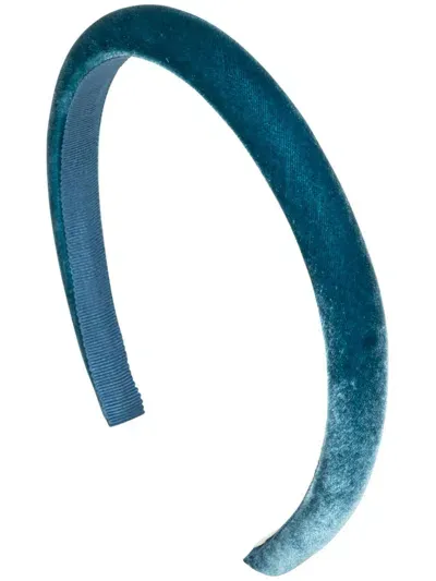 Jennifer Behr Tiana Headband In Blau