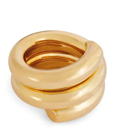 Jennifer Fisher Samira Coil Ring In Gold