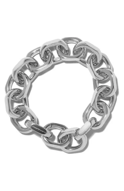 Jennifer Fisher Small City Link Bracelet In Silver